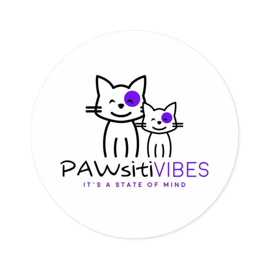 PAWsitiVibes Sticker (Cats)