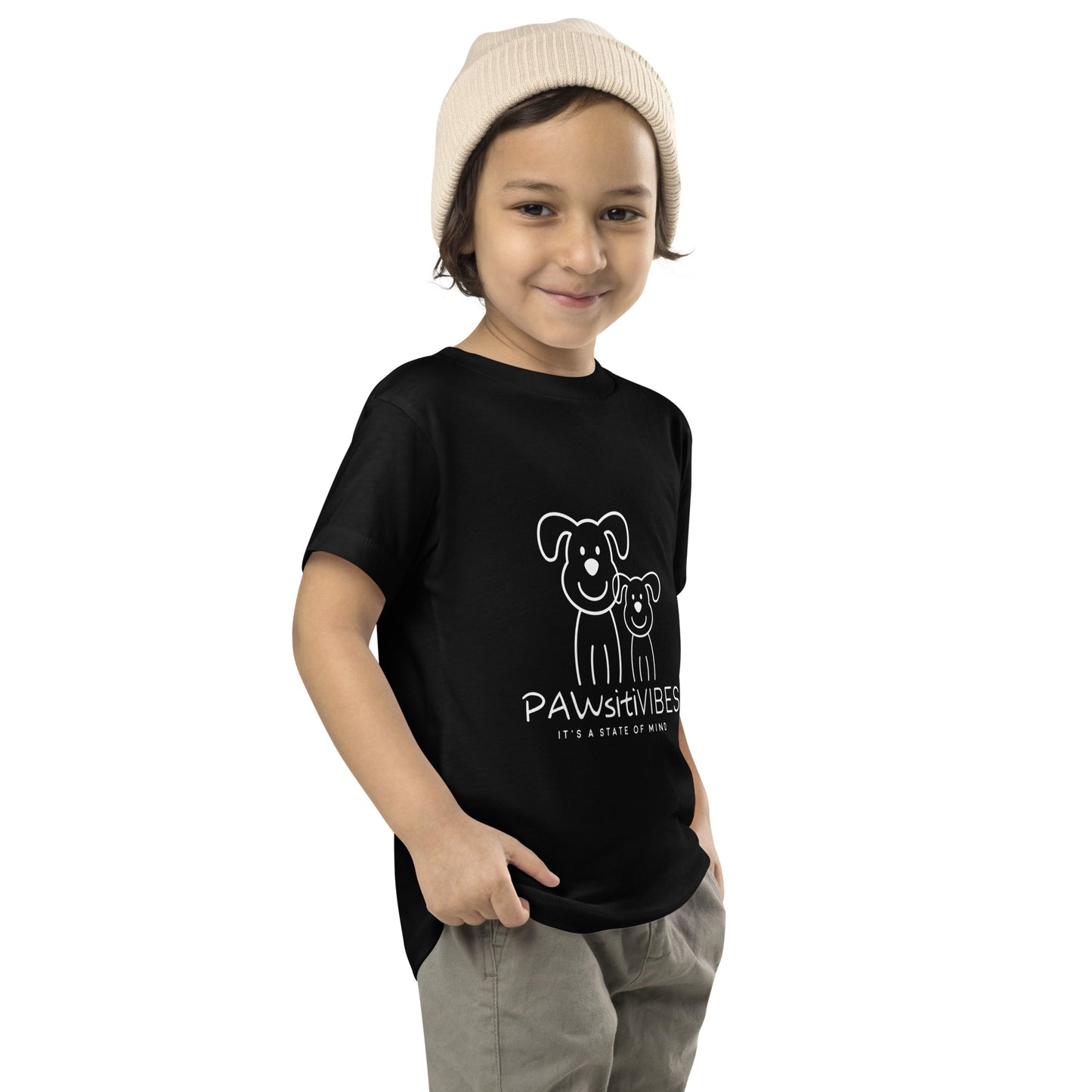 Little pups Toddler Short Sleeve Tee